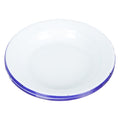 Assiette de table émaillée vintage