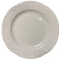Assiette plate en céramique gaufrée